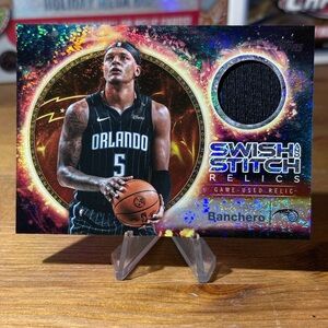 SST-PB Paolo Banchero 2025-26 Topps - Swish and Stitch Relics Holo Foil G.U.R.